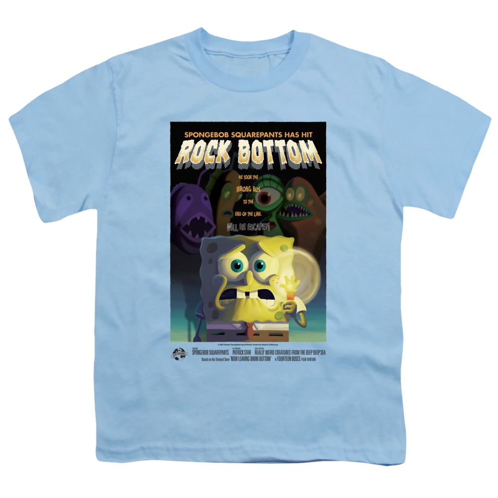 SpongeBob SquarePants Rock Bottom - Youth T-Shirt Youth T-Shirt (Ages 8-12) SpongeBob SquarePants