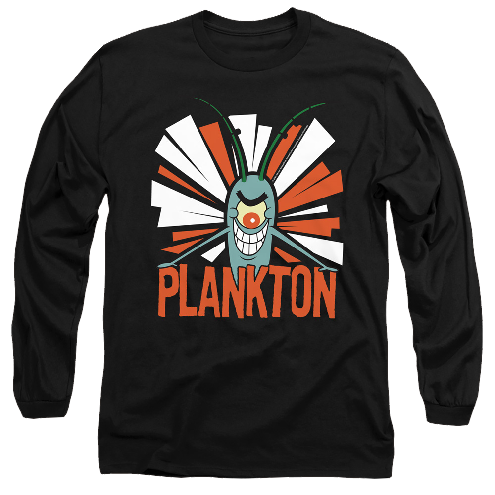 SpongeBob SquarePants Plankton - Men's Long Sleeve T-Shirt Men's Long Sleeve T-Shirt SpongeBob SquarePants