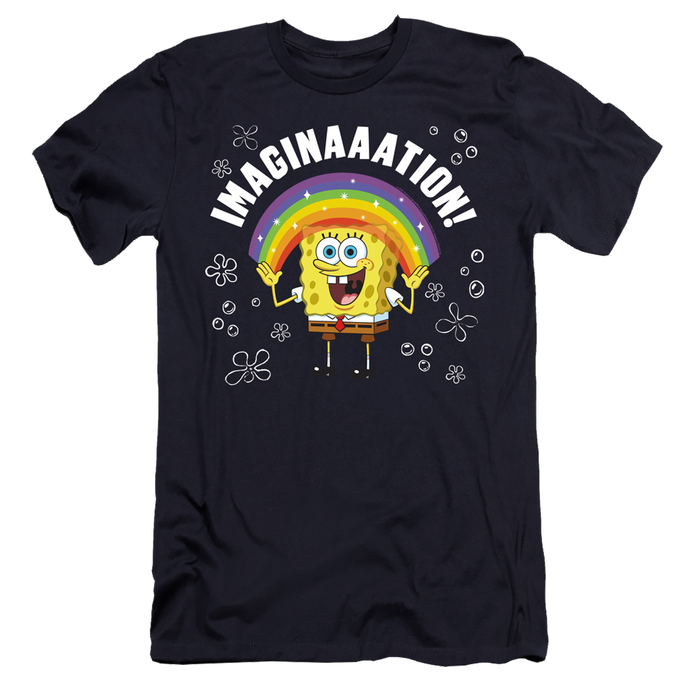 SpongeBob SquarePants Imagination - Men's Premium Slim Fit T-Shirt Men's Premium Slim Fit T-Shirt SpongeBob SquarePants