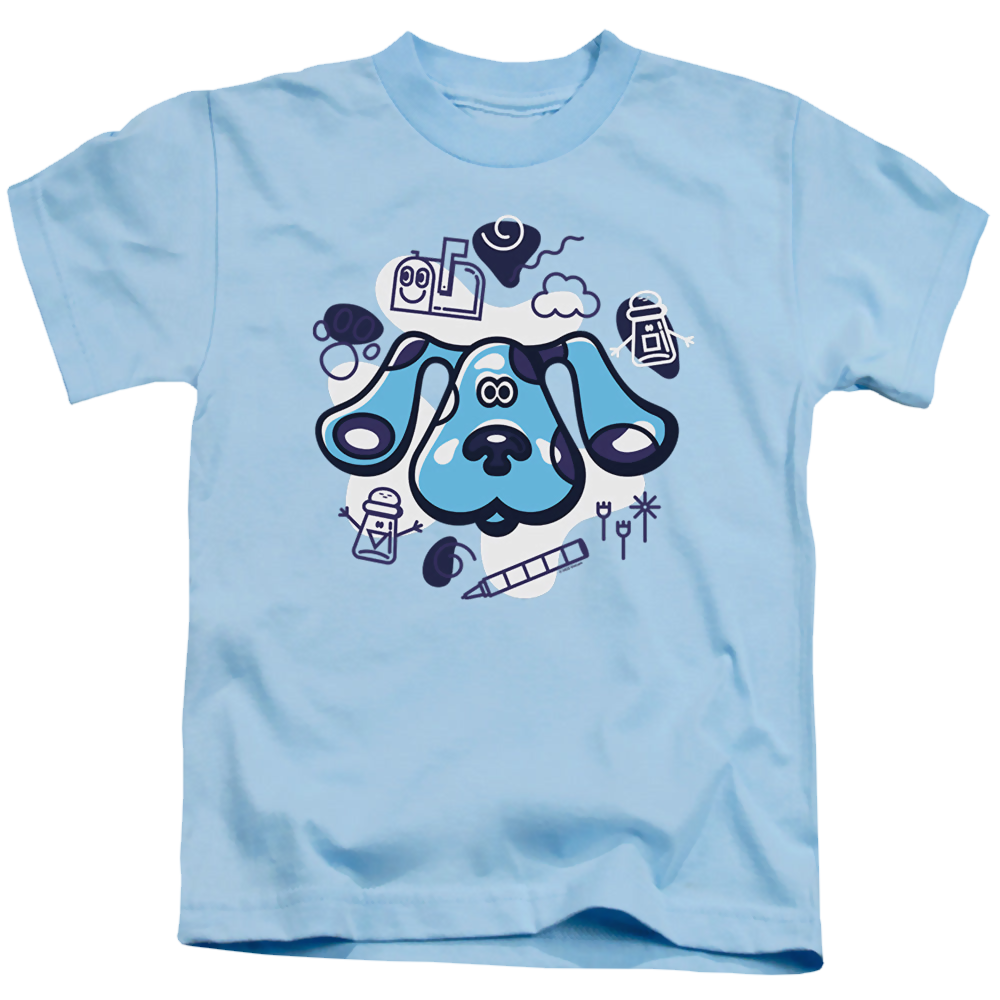 Blue's Clues And Friends - Kid's T-Shirt Kid's T-Shirt (Ages 4-7) Blue's Clues