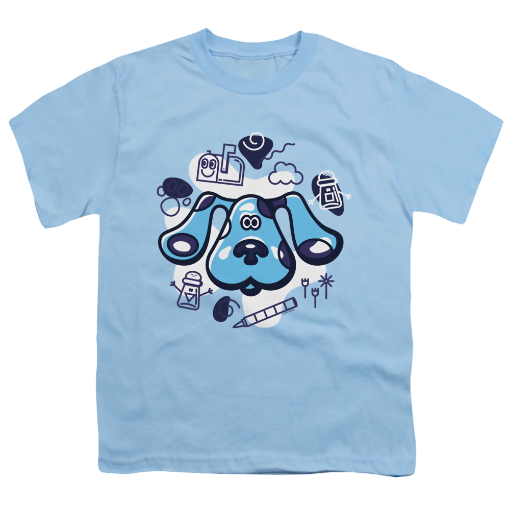 Blue's Clues And Friends - Youth T-Shirt Youth T-Shirt (Ages 8-12) Blue's Clues