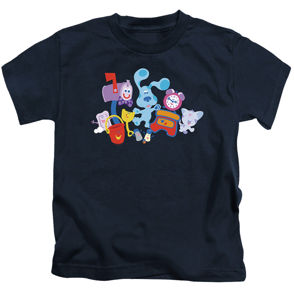 Blue's Clues Friend Party - Kid's T-Shirt Kid's T-Shirt (Ages 4-7) Blue's Clues