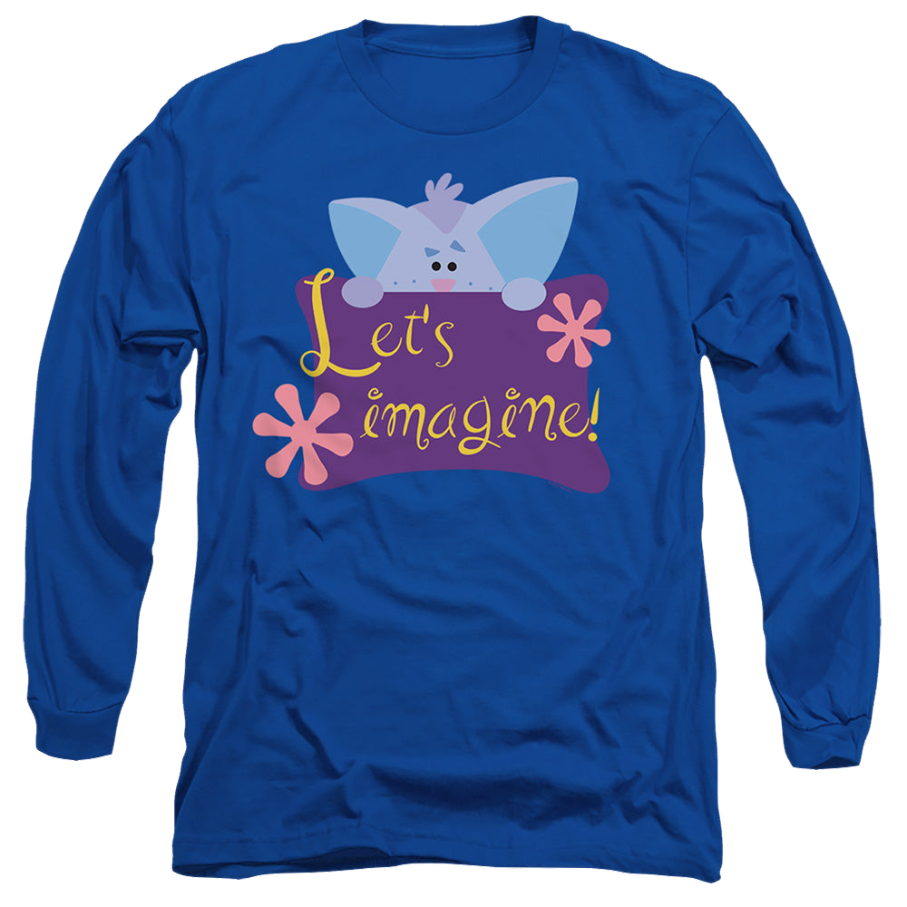 Blue's Clues Let’S Imagine! - Men's Long Sleeve T-Shirt Men's Long Sleeve T-Shirt Blue's Clues