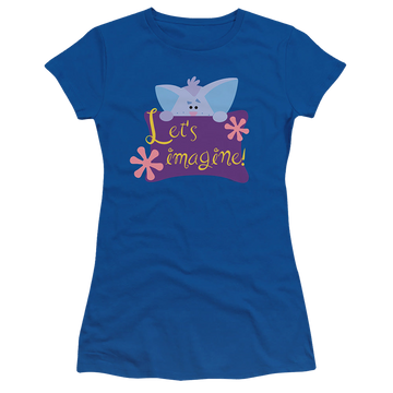 Royal juniors t-shirt with Blue's Clues Let’S Imagine! graphic