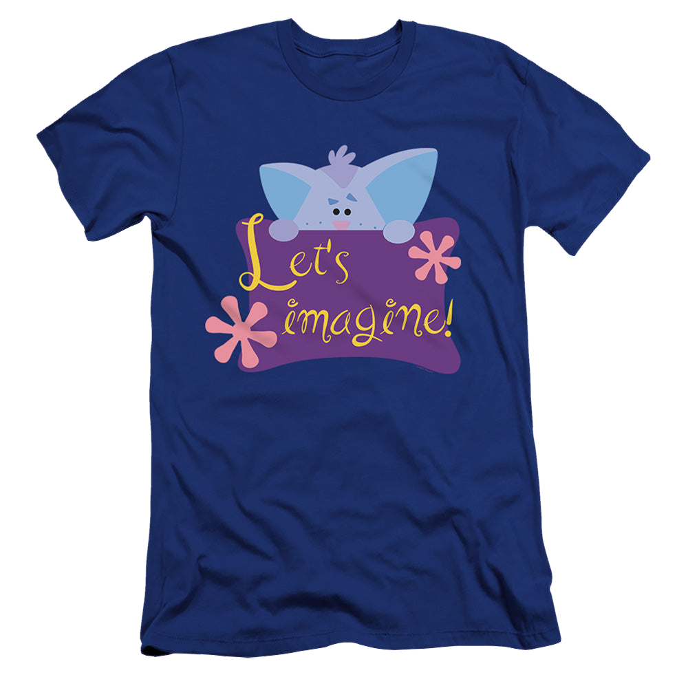 Blue's Clues Let’S Imagine! - Men's Premium Slim Fit T-Shirt Men's Premium Slim Fit T-Shirt Blue's Clues
