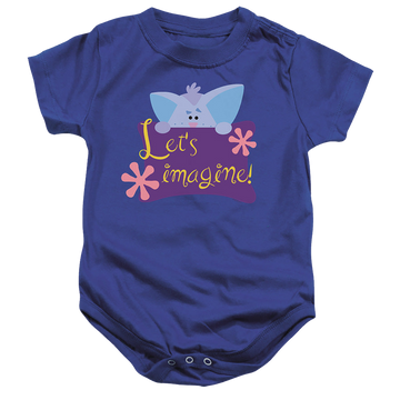 Royal baby bodysuit with Blue's Clues Let’S Imagine! graphic
