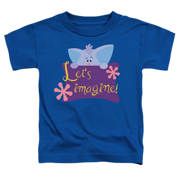 Royal toddler t-shirt with Blue's Clues Let’S Imagine! graphic