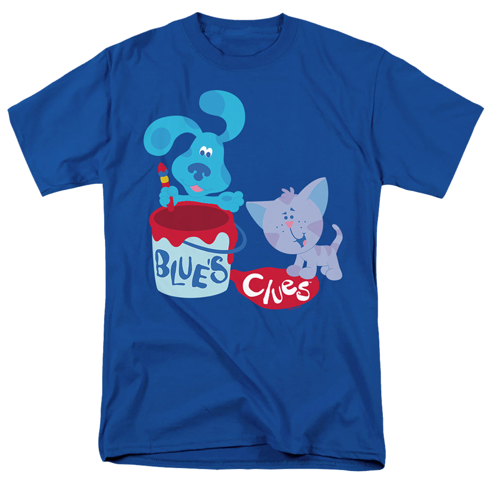 Blue's Clues Paint It! - Men's Regular Fit T-Shirt Men's Regular Fit T-Shirt Blue's Clues