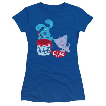 Royal juniors t-shirt with Blue's Clues Paint It! graphic
