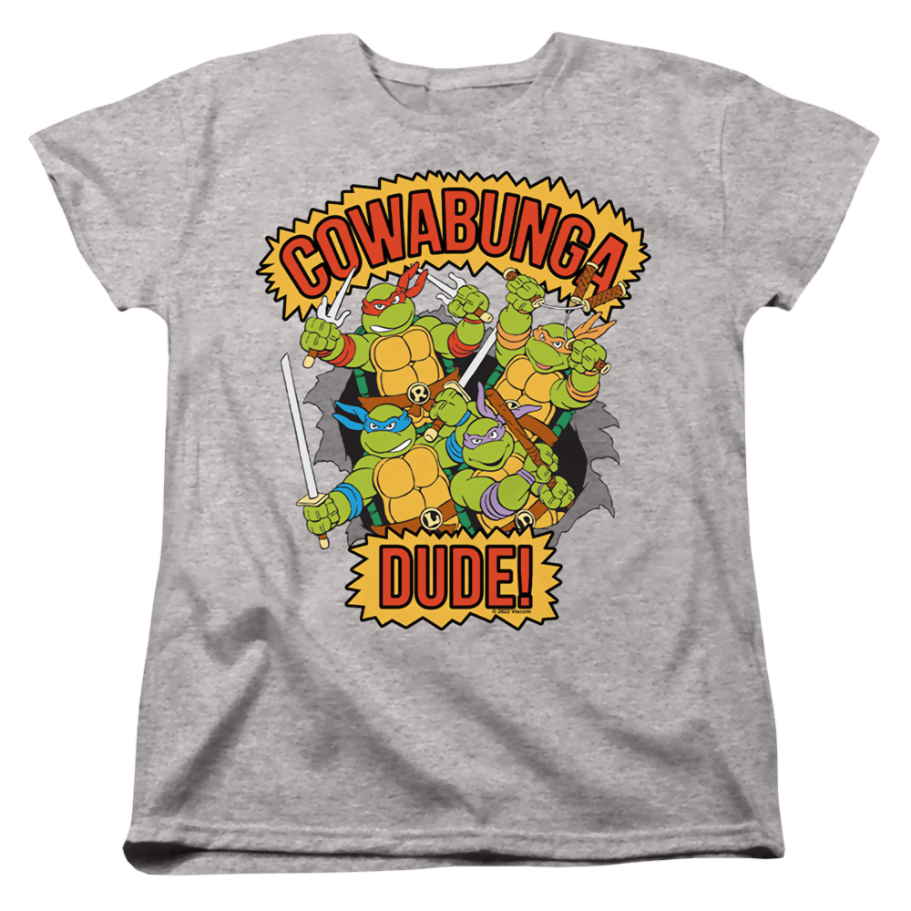 Teenage Mutant Ninja Turtles Cowabunga Dude - Women's T-Shirt Women's T-Shirt Teenage Mutant Ninja Turtles