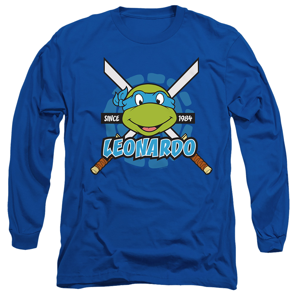 Teenage Mutant Ninja Turtles Leonardo Since 1984 - Men's Long Sleeve T-Shirt Men's Long Sleeve T-Shirt Teenage Mutant Ninja Turtles