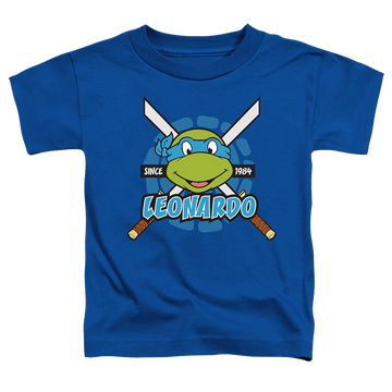Royal toddler t-shirt with Teenage Mutant Ninja Turtles Leonardo Since 1984 graphic