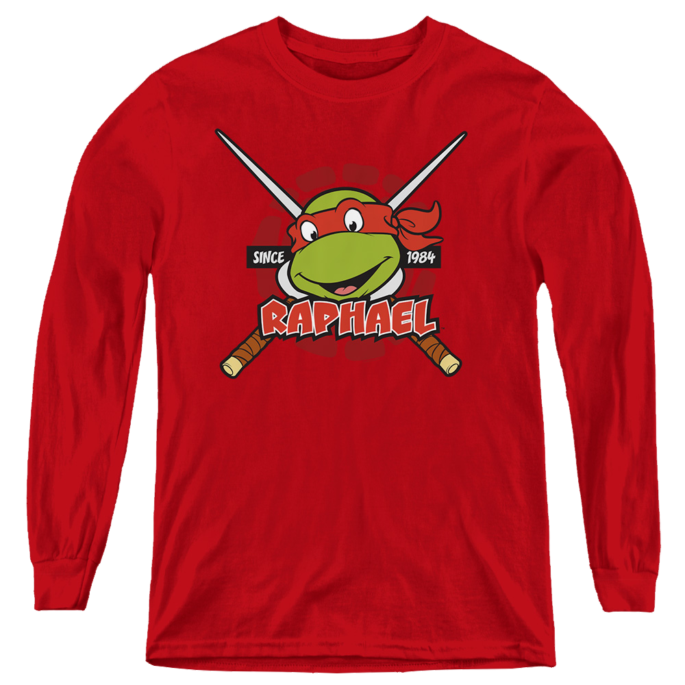 Teenage Mutant Ninja Turtles Raphael Since 1984 - Youth Long Sleeve T-Shirt Youth Long Sleeve T-Shirt Teenage Mutant Ninja Turtles
