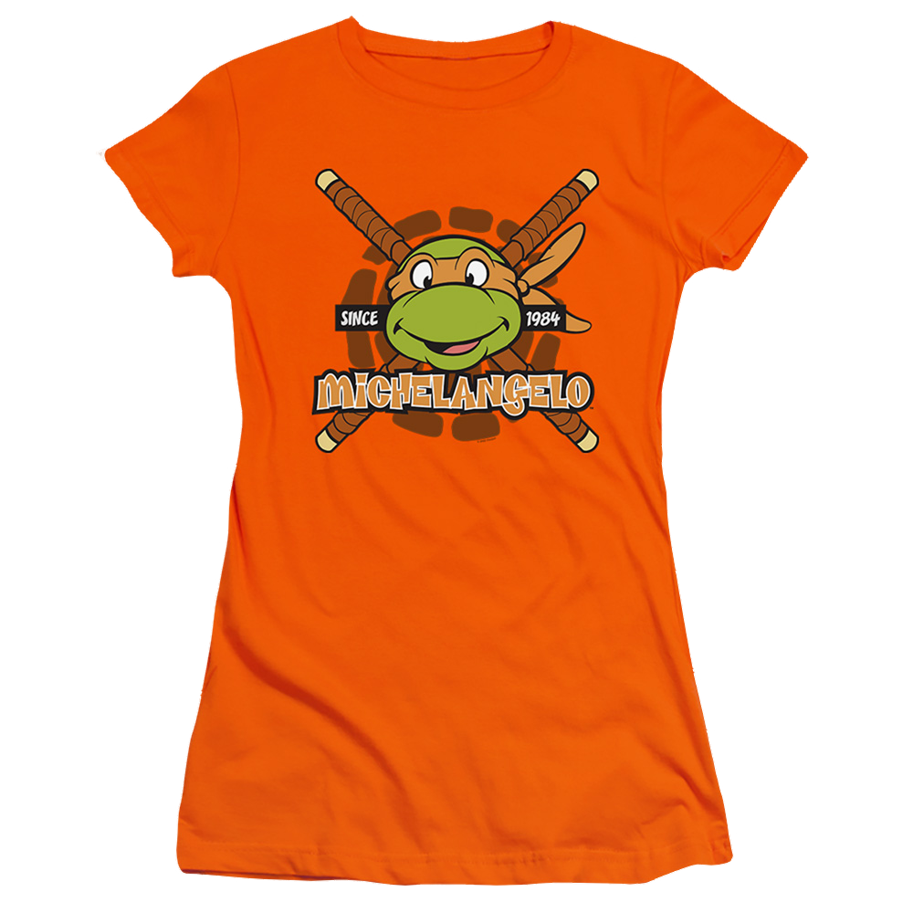 Teenage Mutant Ninja Turtles Michelangelo Since 1984 - Juniors T-Shirt Juniors T-Shirt Teenage Mutant Ninja Turtles