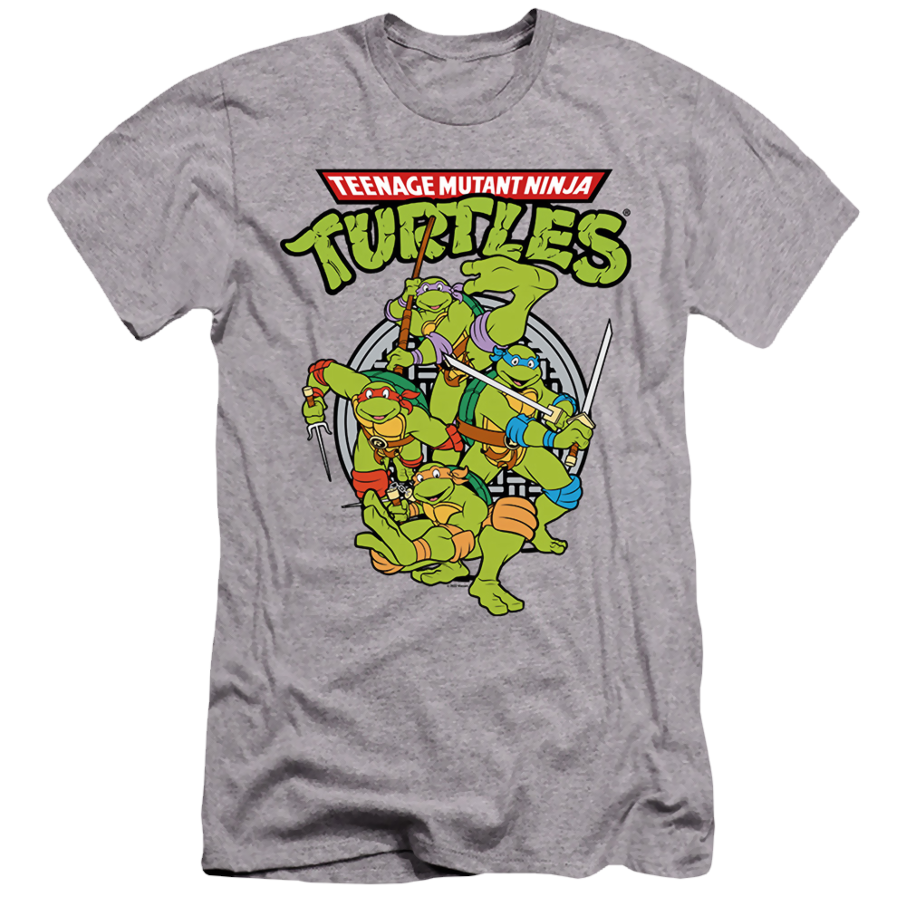 Teenage Mutant Ninja Turtles Tmnt Group - Men's Premium Slim Fit T-Shirt Men's Premium Slim Fit T-Shirt Teenage Mutant Ninja Turtles