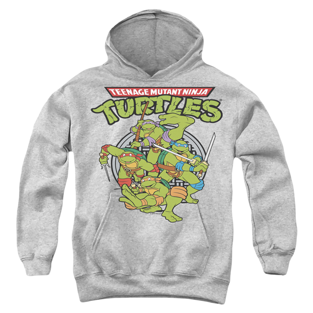Teenage Mutant Ninja Turtles Tmnt Group - Youth Hoodie Youth Hoodie (Ages 8-12) Teenage Mutant Ninja Turtles