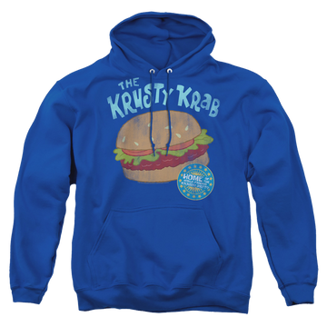 Royal pullover hoodie with SpongeBob SquarePants Krusty Krab graphic