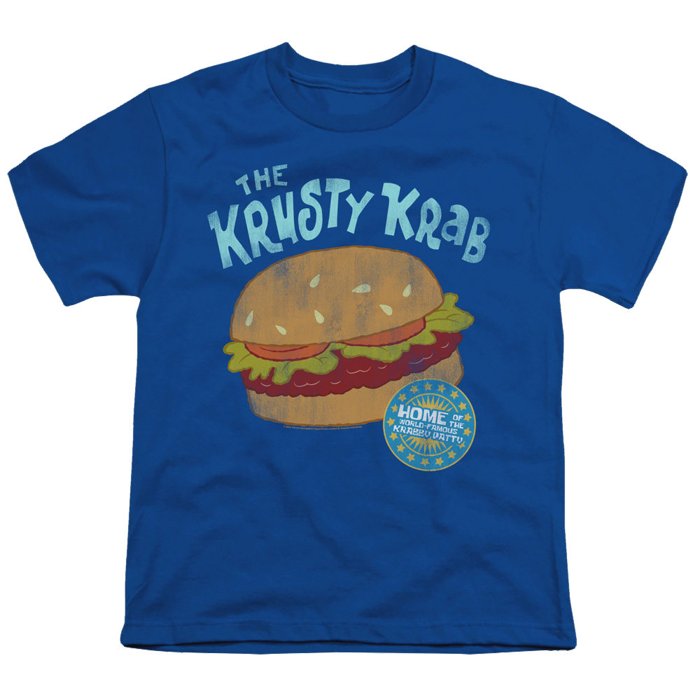 SpongeBob SquarePants Krusty Krab - Youth T-Shirt Youth T-Shirt (Ages 8-12) SpongeBob SquarePants