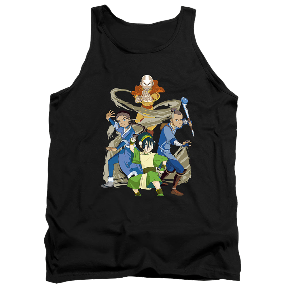 Avatar The Last Airbender Team Avatar Elements - Men's Tank Top Men's Tank Avatar The Last Airbender