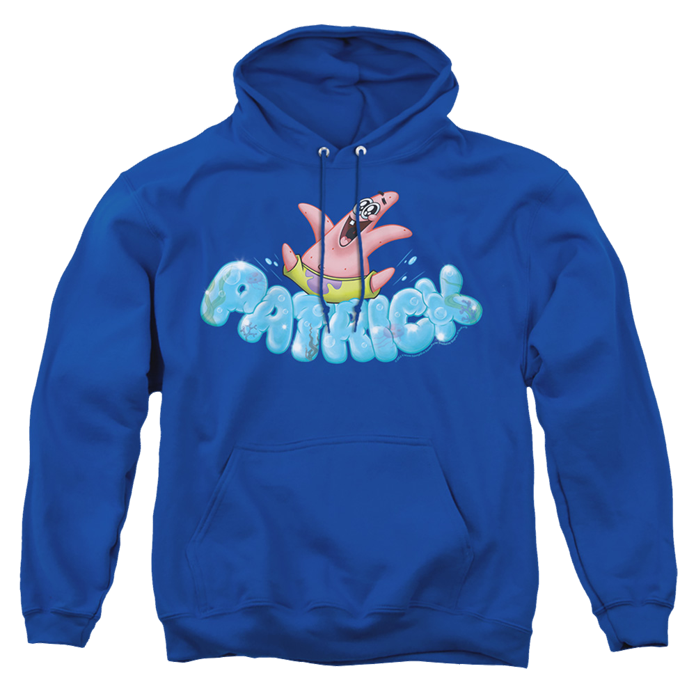 SpongeBob SquarePants Happy Go Lucky Patrick - Pullover Hoodie Pullover Hoodie SpongeBob SquarePants