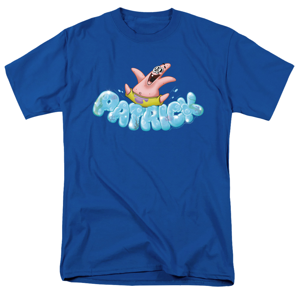 SpongeBob SquarePants Happy Go Lucky Patrick - Men's Regular Fit T-Shirt Men's Regular Fit T-Shirt SpongeBob SquarePants