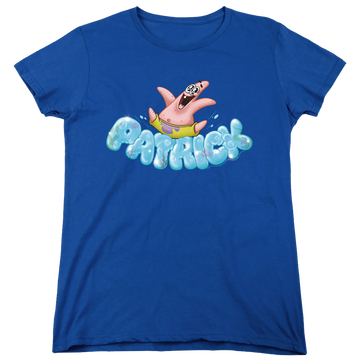 Royal women's t-shirt with SpongeBob SquarePants Happy Go Lucky Patrick graphic