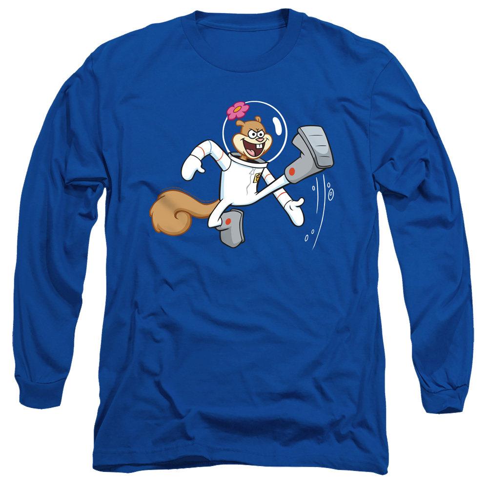 SpongeBob SquarePants Karate Sandy - Men's Long Sleeve T-Shirt Men's Long Sleeve T-Shirt SpongeBob SquarePants