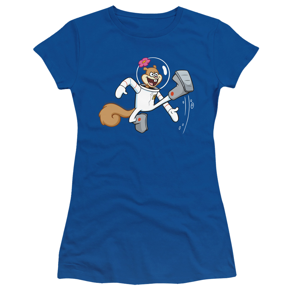 SpongeBob SquarePants Karate Sandy - Juniors T-Shirt Juniors T-Shirt SpongeBob SquarePants