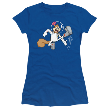 Royal juniors t-shirt with SpongeBob SquarePants Karate Sandy graphic