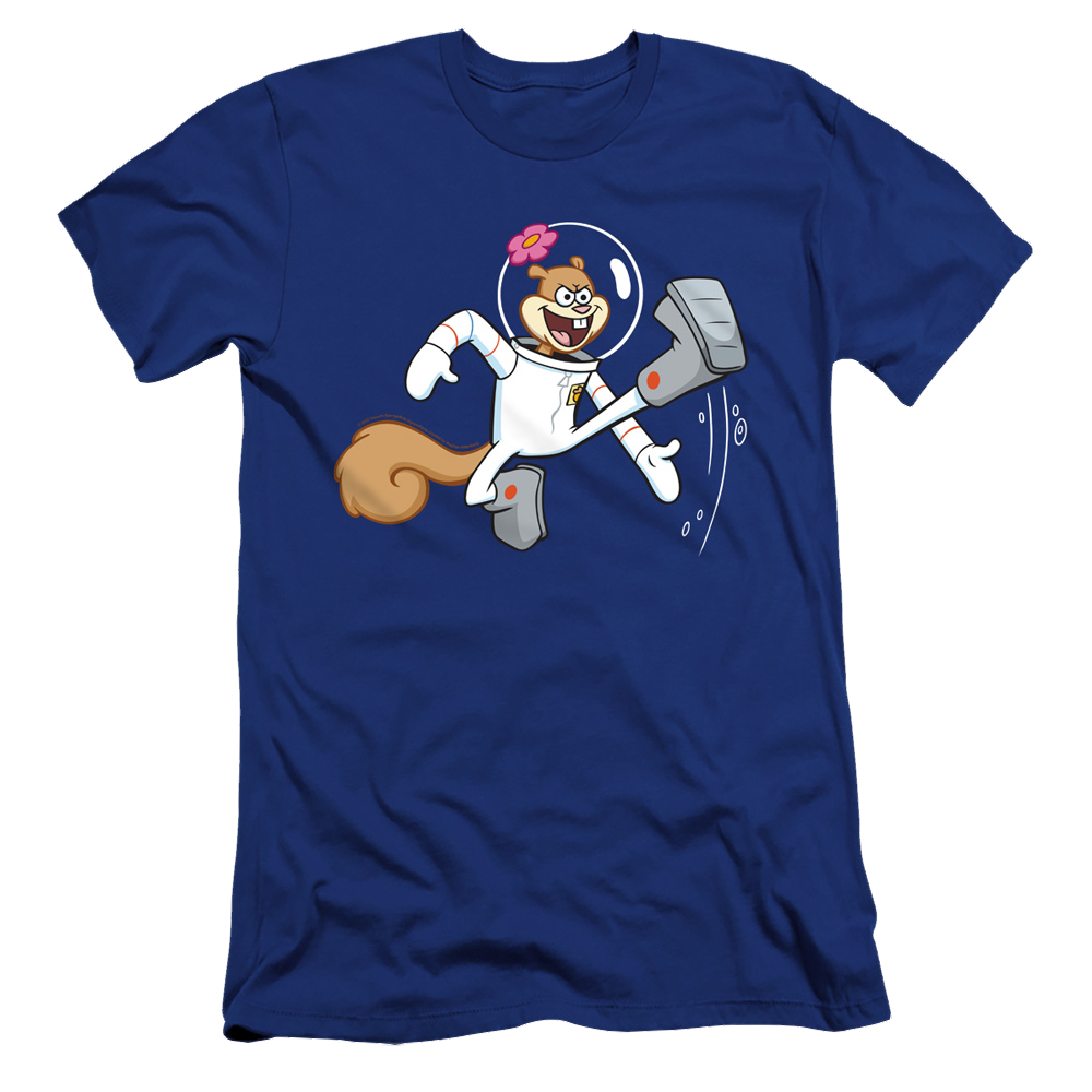 SpongeBob SquarePants Karate Sandy - Men's Premium Slim Fit T-Shirt Men's Premium Slim Fit T-Shirt SpongeBob SquarePants
