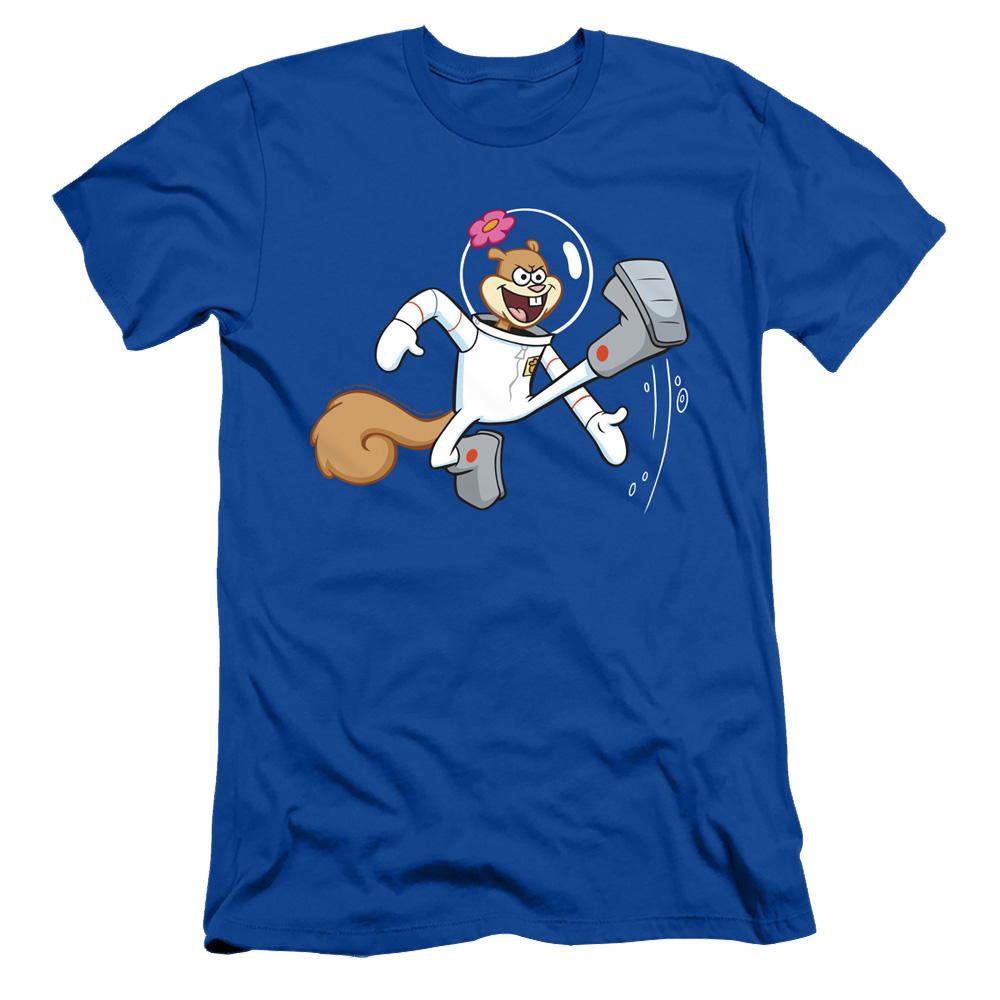 SpongeBob SquarePants Karate Sandy - Men's Slim Fit T-Shirt Men's Slim Fit T-Shirt SpongeBob SquarePants