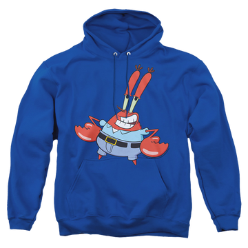 Royal pullover hoodie with SpongeBob SquarePants Mr. Krabby graphic