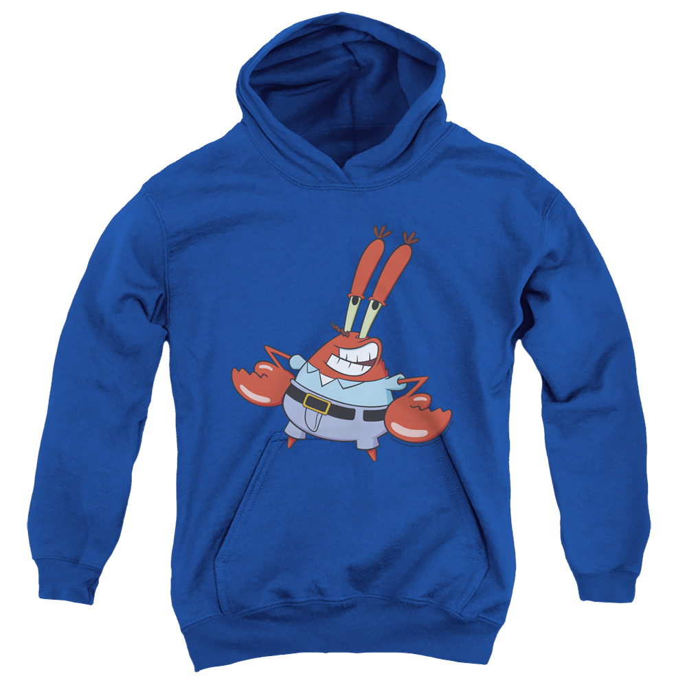 SpongeBob SquarePants Mr. Krabby - Youth Hoodie Youth Hoodie (Ages 8-12) SpongeBob SquarePants