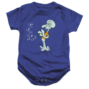 Royal baby bodysuit with SpongeBob SquarePants Squidward’S Clarinet graphic