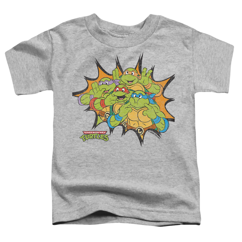 Teenage Mutant Ninja Turtles Funny Face Turtles - Toddler T-Shirt Toddler T-Shirt Teenage Mutant Ninja Turtles