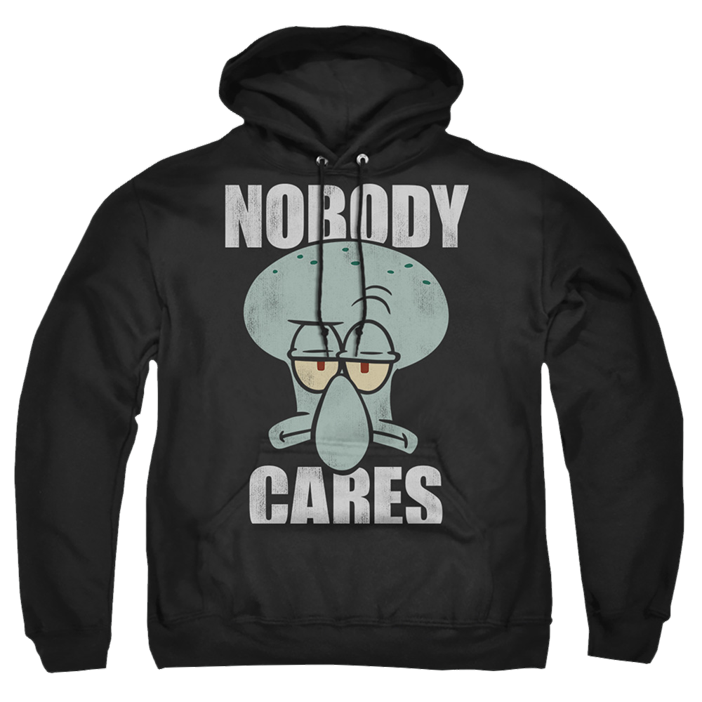 SpongeBob SquarePants Nobody Cares Meme - Pullover Hoodie Pullover Hoodie SpongeBob SquarePants