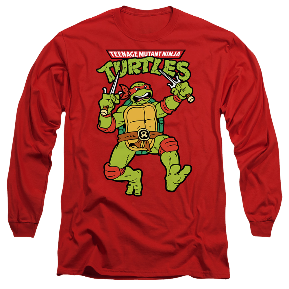Teenage Mutant Ninja Turtles Retro Raph - Men's Long Sleeve T-Shirt Men's Long Sleeve T-Shirt Teenage Mutant Ninja Turtles