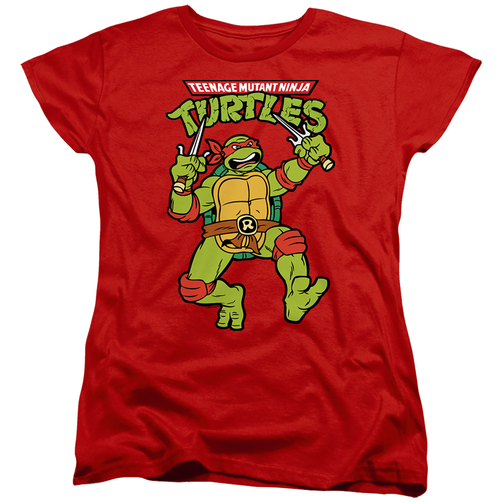 Teenage Mutant Ninja Turtles Retro Raph - Women's T-Shirt Women's T-Shirt Teenage Mutant Ninja Turtles