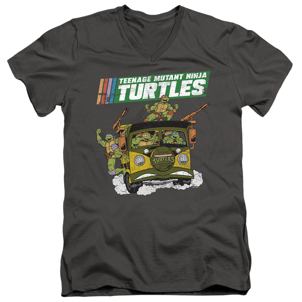Teenage Mutant Ninja Turtles Tmnt Van - Men's V-Neck T-Shirt Men's V-Neck T-Shirt Teenage Mutant Ninja Turtles