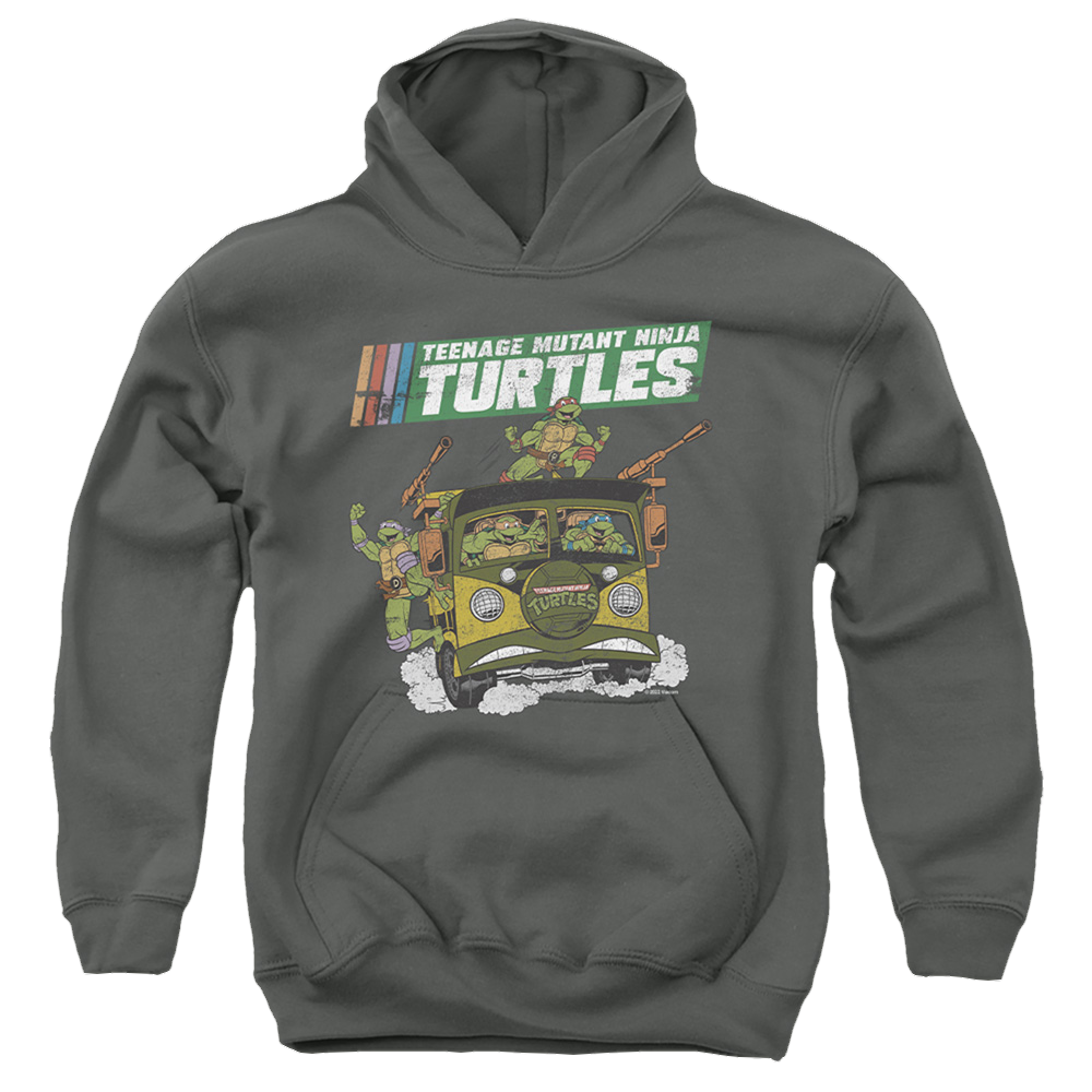 Teenage Mutant Ninja Turtles Tmnt Van - Youth Hoodie Youth Hoodie (Ages 8-12) Teenage Mutant Ninja Turtles