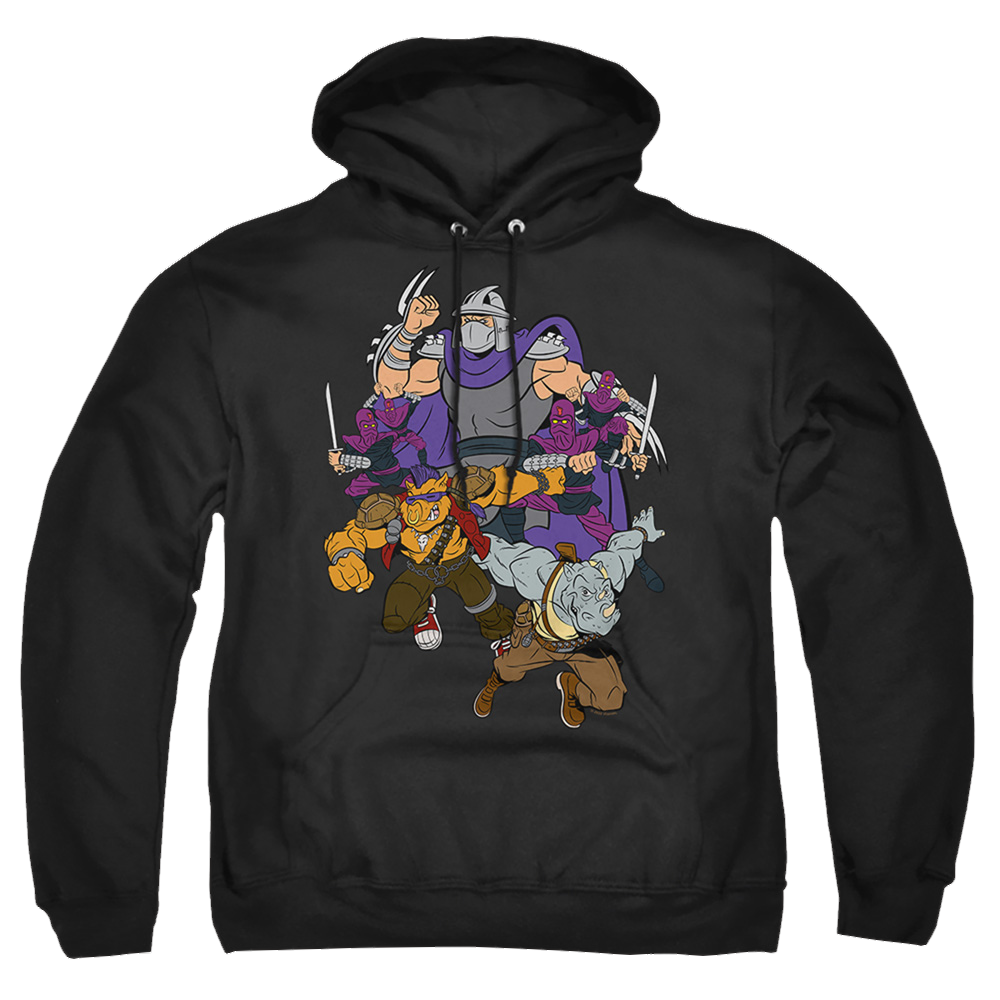 Teenage Mutant Ninja Turtles Shredder And Foot Clan - Pullover Hoodie Pullover Hoodie Teenage Mutant Ninja Turtles