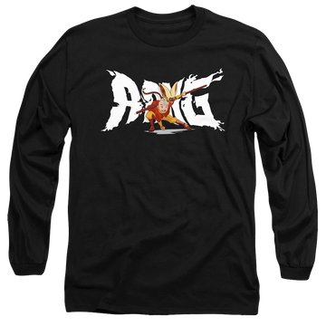 Avatar The Last Airbender Aang And Momo - Men's Long Sleeve T-Shirt Men's Long Sleeve T-Shirt Avatar The Last Airbender
