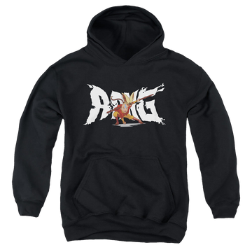 Avatar The Last Airbender Aang And Momo - Youth Hoodie Youth Hoodie (Ages 8-12) Avatar The Last Airbender