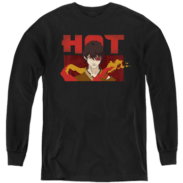 Avatar The Last Airbender Hot Zuko - Youth Long Sleeve T-Shirt Youth Long Sleeve T-Shirt Avatar The Last Airbender