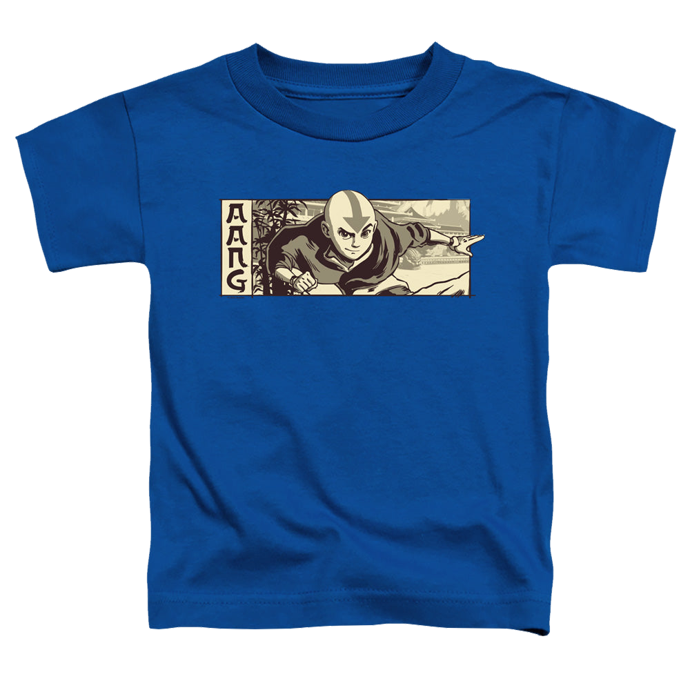 Avatar The Last Airbender Illustrated Aang - Toddler T-Shirt Toddler T-Shirt Avatar The Last Airbender