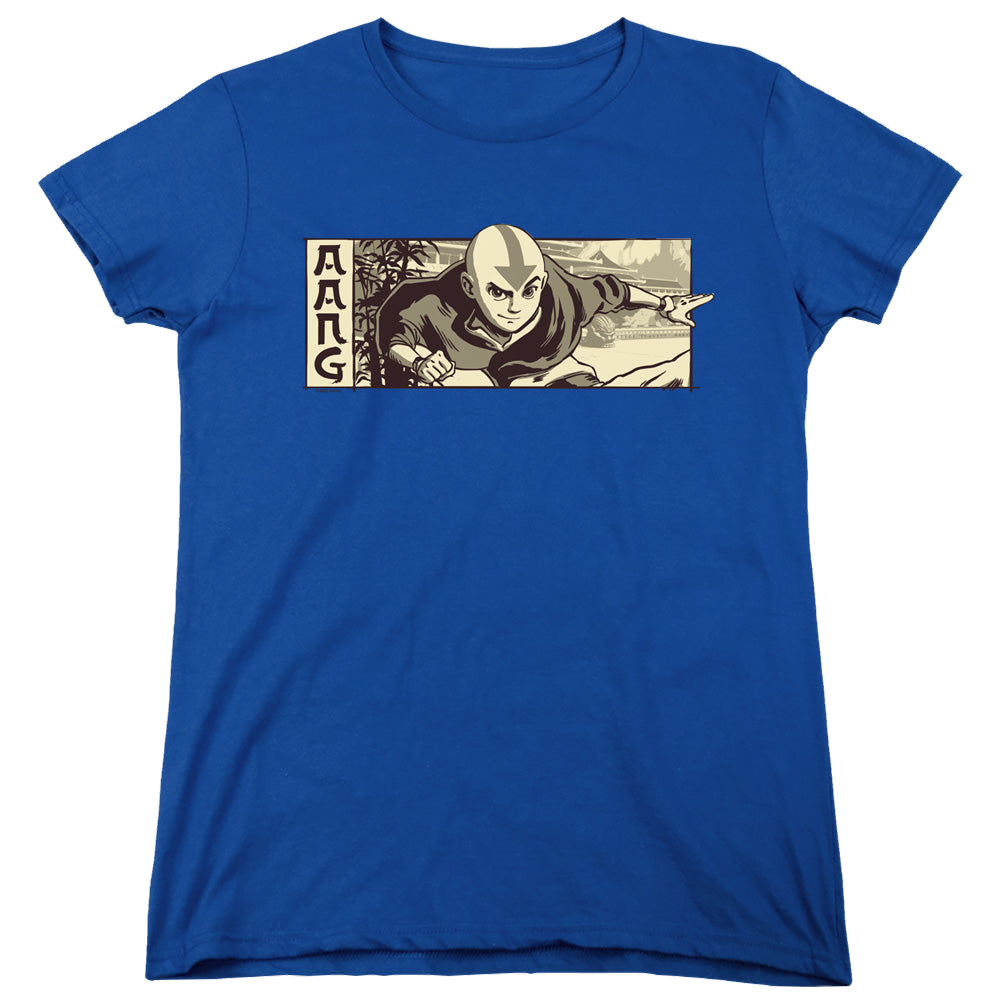 Avatar The Last Airbender Illustrated Aang - Women's T-Shirt Women's T-Shirt Avatar The Last Airbender