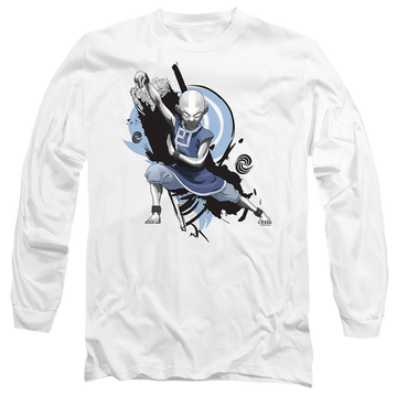 Avatar The Last Airbender Energybending Aang - Men's Long Sleeve T-Shirt Men's Long Sleeve T-Shirt Avatar The Last Airbender