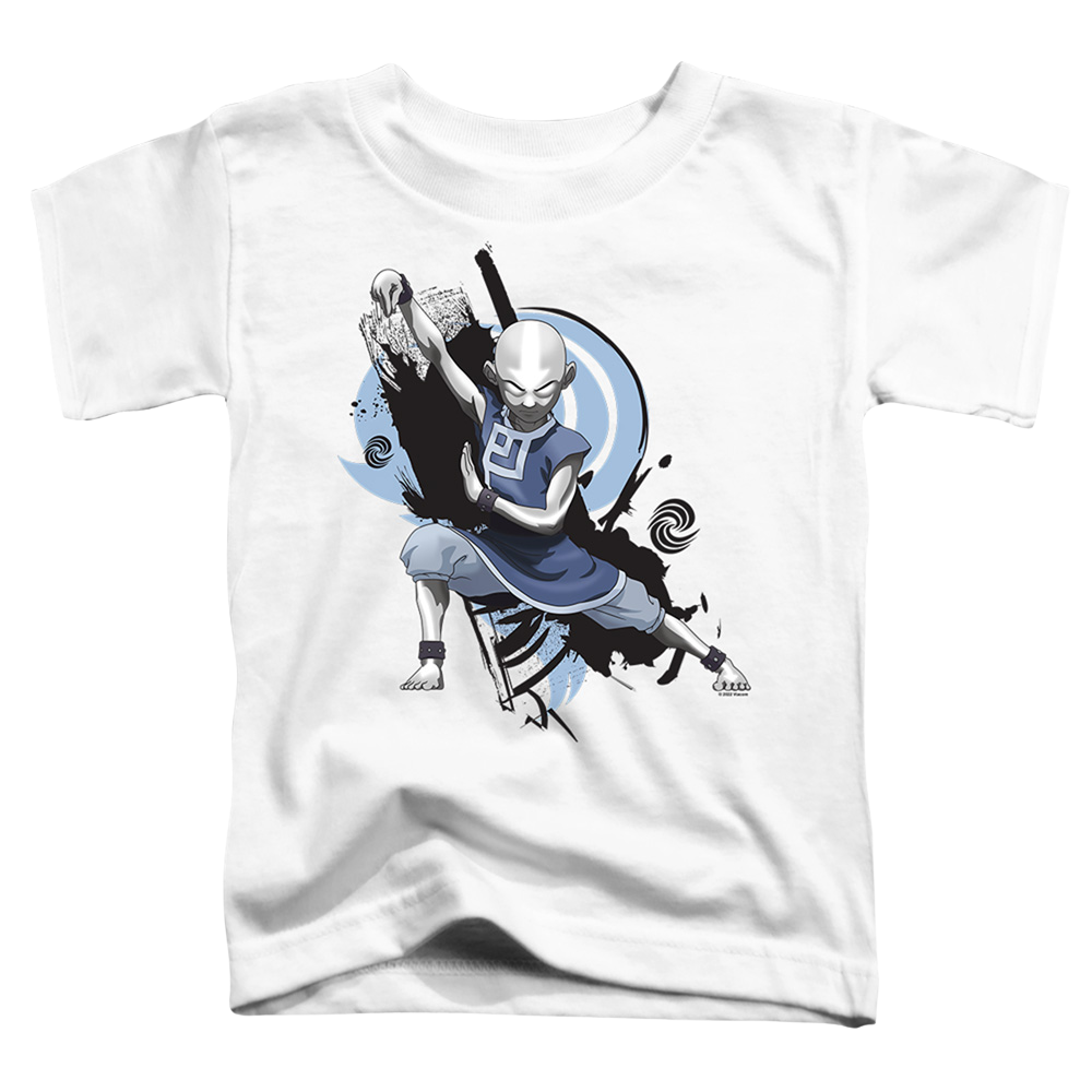 Avatar The Last Airbender Energybending Aang - Toddler T-Shirt Toddler T-Shirt Avatar The Last Airbender