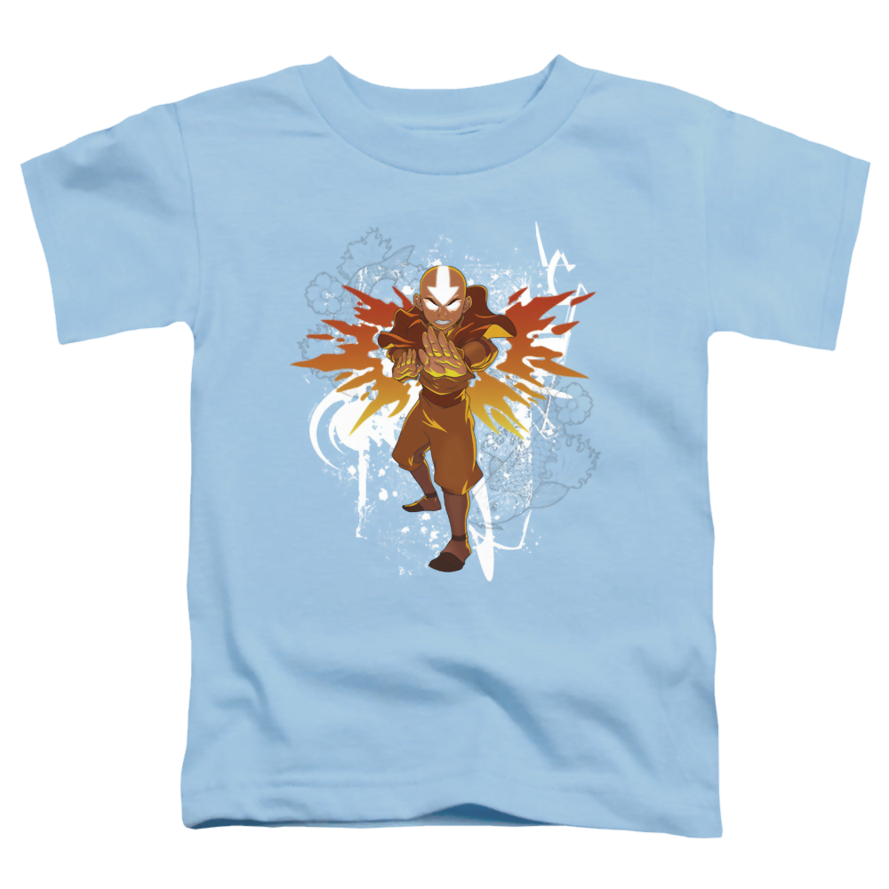 Avatar The Last Airbender Flower And Fish Aang - Toddler T-Shirt Toddler T-Shirt Avatar The Last Airbender