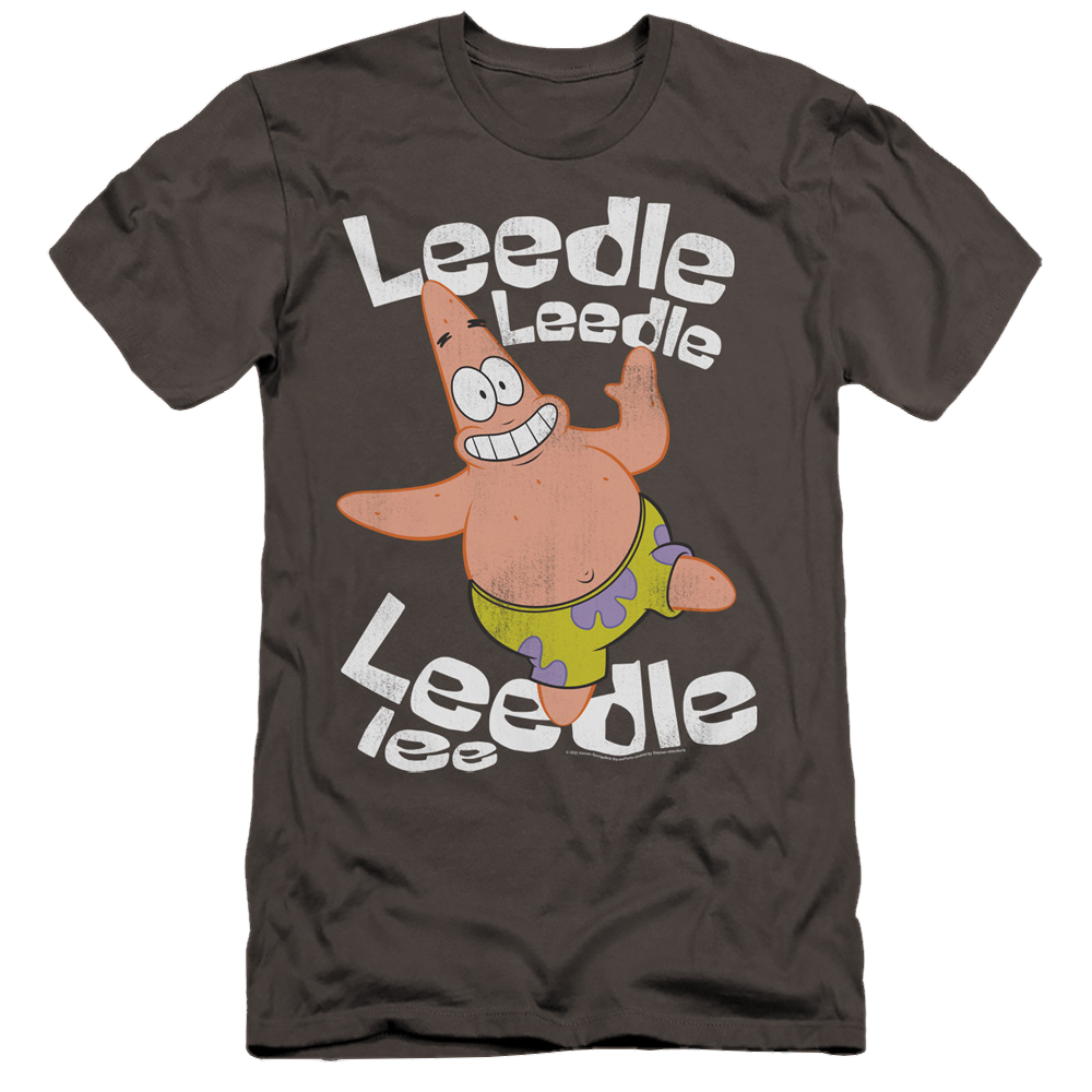 SpongeBob SquarePants Singing Patrick - Men's Premium Slim Fit T-Shirt Men's Premium Slim Fit T-Shirt SpongeBob SquarePants